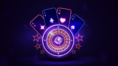 Pink shine neon casino roulette wheel wi... | Premium Vector #Freepik #vector #frame #party #circle #geometric Casino Graphics, Neon Casino, Doubledown Casino Promo Codes, Casino Background, Fortune Wheel, Casino Room, Poker Machine, Casino Roulette, Doubledown Casino