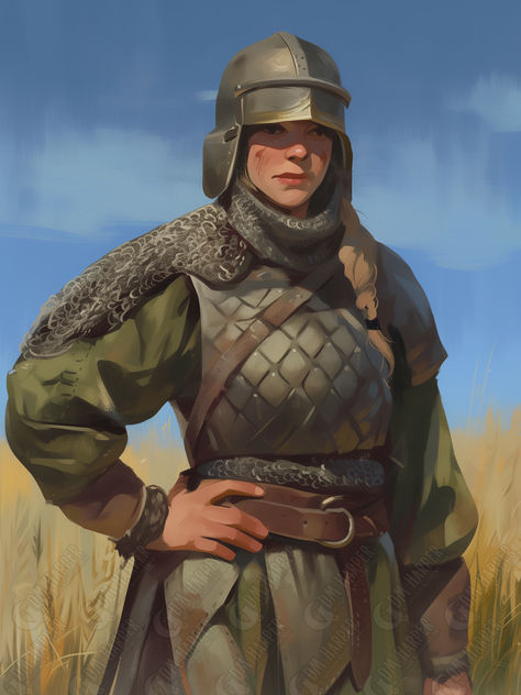 Geva, Tiller's Guard, Human Fighter, Goldenfields, Storm King's Thunder Fantasy Town Guard, Town Guard Fantasy Art, Fantasy Guard Art, Town Guard, Storm Kings Thunder, Fantasy Town, Curse Of Strahd, Storm King, Dnd Races