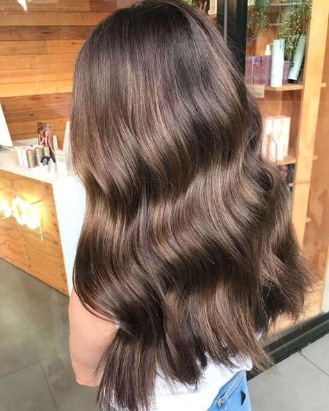 Ashen Mocha Brown Hair No Bleach, Sandy Brown Hair Color, Bleach Brown Hair, Subtle Balayage Brunette, Bleach Hair Color, Ash Brown Balayage, Subtle Balayage, Hair Color Options, Balayage Hair Dark