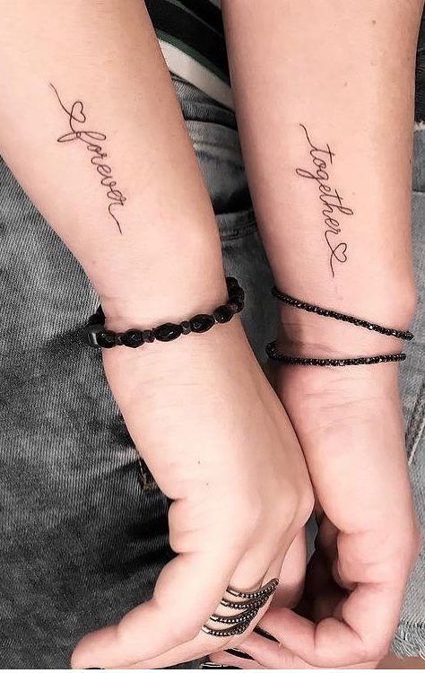 Cousin Tattoos, Unique Small Tattoo, Meaningful Tattoo, Bff Tattoos, Matching Couple Tattoos, Friendship Tattoos, Tattoos Women, Small Tattoo Designs, Tattoos For Daughters