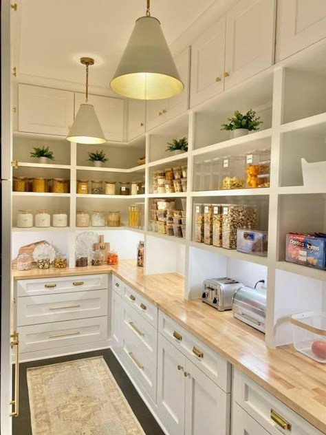 Cabinets Kitchen Organization, Styles Living Room, Laundry Combo, Decorating Ideas Bedroom, Pantry Closet Design, Apartment Kitchen Ideas, Pantry Layout, Dream Pantry, House Pantry