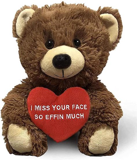 Funny Teddy Bear, I Miss Your Face, Teddy Bear Gift, Miss Your Face, Boyfriend Best Friend, Teddy Bears Valentines, Teddy Bear Gifts, Funny Bears, Bear Valentines