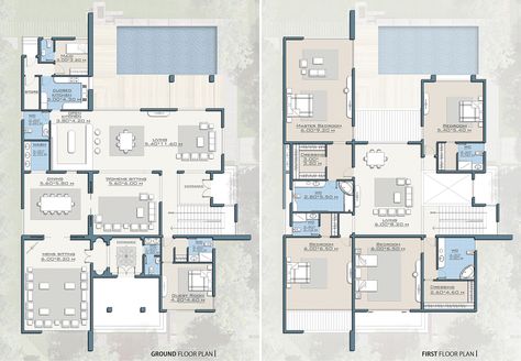 AL KHOBAR VILLA on Behance Double Height Villa Plan, Residential Villa Plan, Villa Plan Layout, Villa Floor Plan Luxury, Arabic Villa Plan, Small Villa Plan, Luxury Villa Plan, Villa Floor Plan, Al Khobar