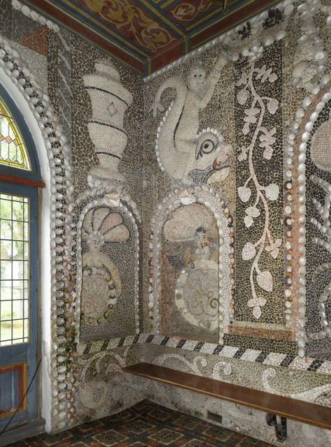 Venus Bathroom, Shell Grotto, Southern Gardens, Woburn Abbey, Wooden Pavilion, Banqueting House, Shell House, Southern Garden, British Country