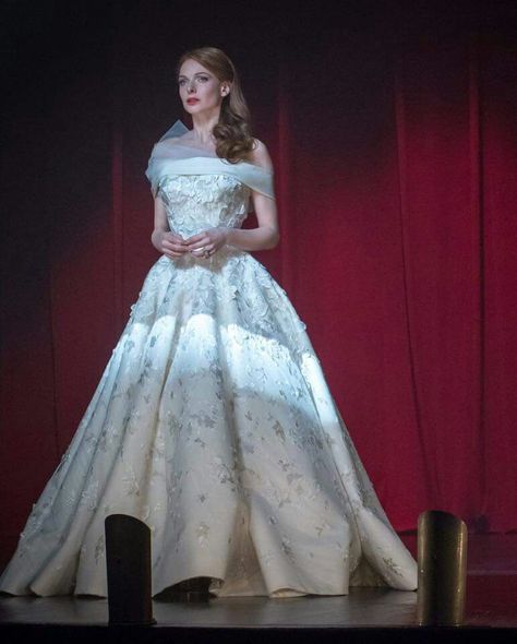 Jenny Lind in The Greatest Showman Jenny Lind, Rebecca Ferguson, Custom Gown, The Greatest Showman, Tulle Ball Gown, Fantasy Gowns, Movie Costumes, Ball Gowns Wedding, Gown Wedding Dress