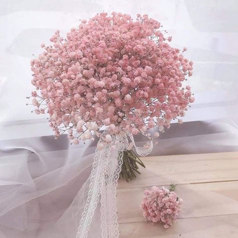 Pink theme profile Civil Wedding Flower Bouquet, Cherry Blossom Wedding Bouquet, Cherry Blossom Bouquet, Baby Pink Wedding, Blossom Bouquet, Simple Wedding Bouquets, Diy Bouquet Wrap, Wedding Card Frames, Red Bouquet Wedding