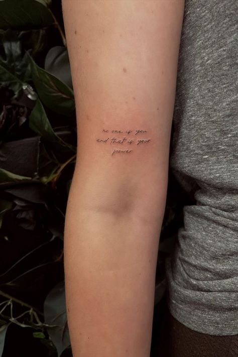 Writing Tattoo, Delicate Tattoos For Women, Love Quote Tattoos, One Word Tattoos, Tattoos Infinity, Small Quote Tattoos, Self Love Tattoo, Fine Line Tattoo, Writing Tattoos