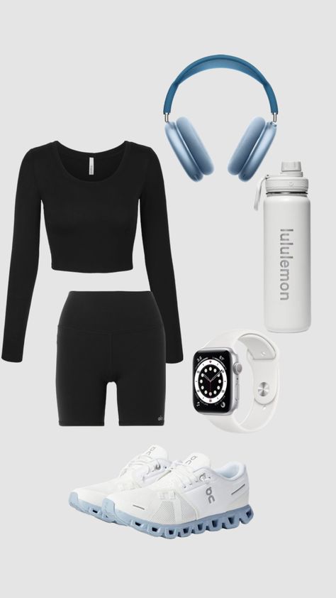 Gym Outfit Drawing, Gym Outfit Polyvore, Work Out Clothes Aesthetic, Exercise Outfits Aesthetic, Gym Ootd Workout Outfits, Gym Girlies Aesthetic Outfits, Gym Wear Aesthetic, Gym Clothes Aesthetic, Aesthetic Gym Fits