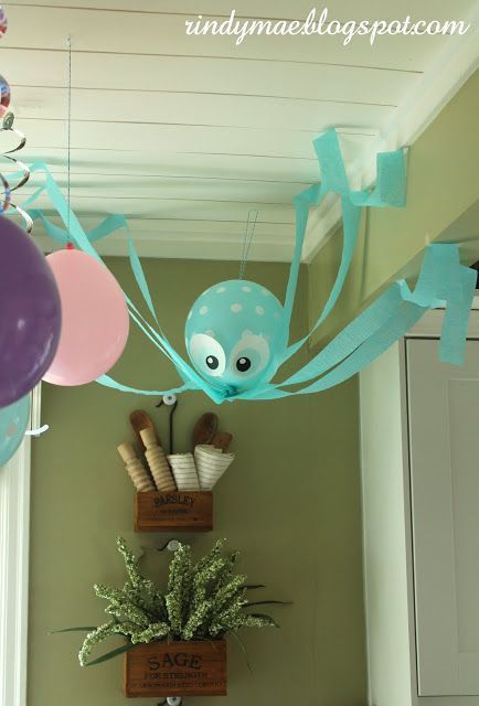 Ocean Birthday Party, Mermaid Birthday Party Decorations, Mermaid Theme Birthday Party, Ariel Birthday, Anniversaire Diy, Ocean Birthday, Mermaid Party Decorations, Mermaid Diy, Sea Birthday Party