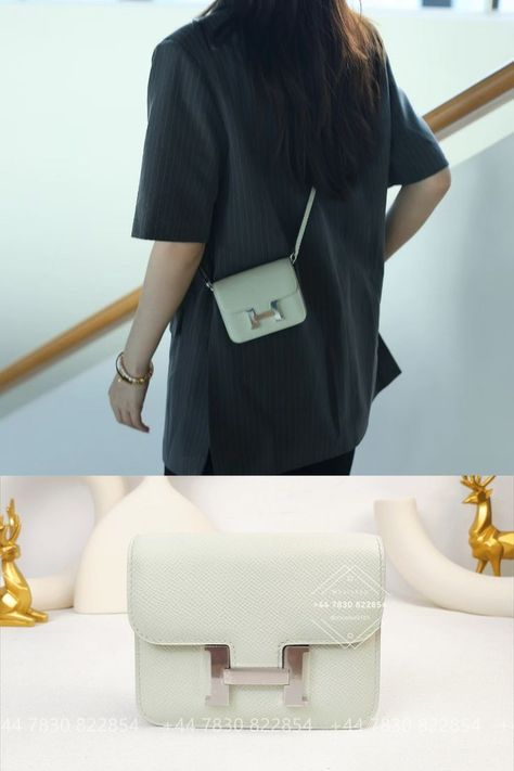 Outfit inspiration--Hermes constance slim wallet #hermesbag #luxurylifestyle #outfitideas #ootd #seasonoutfits #luxurybags #luxurylife Hermes Constance Slim, Constance Slim Wallet, Creative Outfits, Front Wall, Hermes Constance, Top Handbags, Hermes Box, Slim Wallet, Coin Pouch