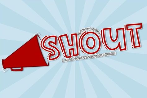 Download Shout font for iOS, Android, macOS, or Windows for free, or you can buy the full version with a commercial license here. Introducing Shout, a loud font. Shout is a handwritten display font, with shadowing lines to really make a loud appearance! Use Shout to emphasize a project or as a statement by itself! […] The post Shout Font appeared first on FreeFontDL. Feminine Typography, Bujo Fonts, Boy Fonts, Pretty Script Fonts, Casual Fonts, Vi Design, Friends Font, Favorite Fonts, Cricut Fonts