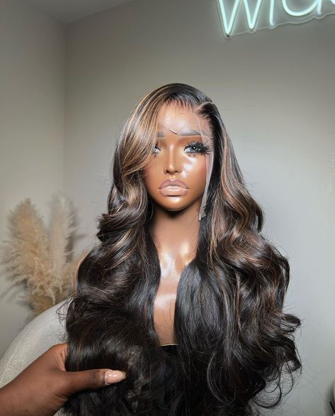 Full Frontal Wigs, Body Wave Wigs, Full Frontal, Low Maintenance Hair, 100 Human Hair Wigs, Human Virgin Hair, Colored Wigs, Lace Body, Body Wave Wig