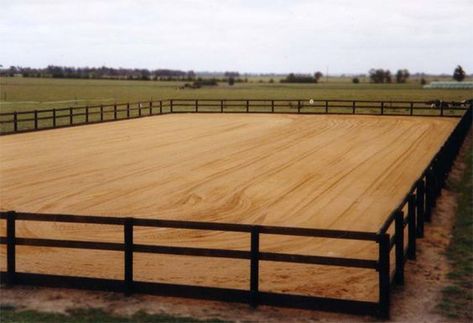 I would spend all day here! Outdoor Horse Riding Arenas, Horse Arena Fencing, Arena Fencing, Equestrian Arena, Black Fencing, Horse Riding Arena, Door Ring, Horse Farm Ideas, Riding Arena