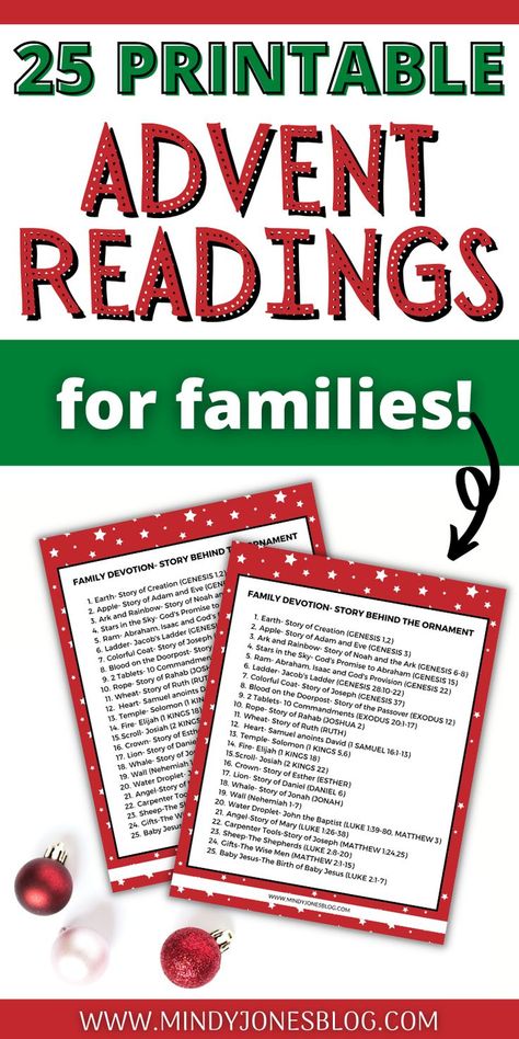 printable advent readings for families Advent Family Devotions, God's Promise To Abraham, Advent Family, Advent Scripture, Christmas Stories For Kids, Free Family Printables, Advent Readings, Prepare For Christmas, Devotions For Kids