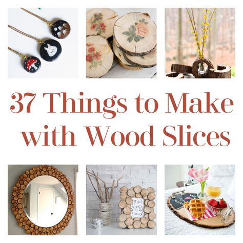 Hello, DIYers! Today we are discussing the many things that you can do with slices of wood! This is a fantastic crafting medium because it is affordable, or you can cut some yourself. Not to mention, there are so many different ways to use them in gifts, home decor, and home goods. Here are some […] The post 37 Things to Make with Wood Slices appeared first on DIY Projects by Big DIY Ideas. Log Slice Crafts Diy Ideas, Crafts From Wood Slices, Wooden Discs Ideas Tree Slices, Round Slabs Of Wood Ideas, What To Make With Wood Slices, Sliced Wood Crafts, Wood Slice Craft Ideas, Tree Rounds Crafts Wood Slices, Small Wood Slices Ideas