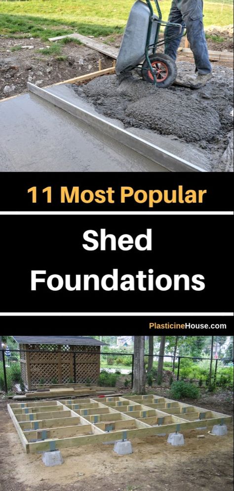 Shed Foundation Ideas, Architecture Renovation, Diy Storage Shed, Shed Construction, Shed Base, Backyard Storage, Shed Building Plans, Diy Shed Plans, Storage Shed Plans