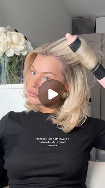 Sophie Murray, Bob Tutorial, Bouncy Bob, Bob Hairstyles, Hair Makeup, Hair Styles, Makeup, Hair, On Instagram