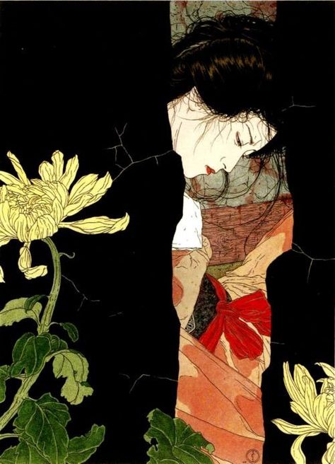 Artemis Dreaming, Takato Yamamoto, Art Amour, Inspiration Illustration, Art Chinois, 강아지 그림, Cardigan Winter, Art Japonais, Art Et Illustration