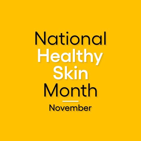 Caring for your skin is essential as it protects your body from many infections. As we celebrate National Healthy Skin Month this November, Profusion Infusion LLC is always proactive in helping you achieve your best skin health with our treatments. Best Skin, Skin Health, Good Skin, Healthy Skin, Your Skin, Skin, Health