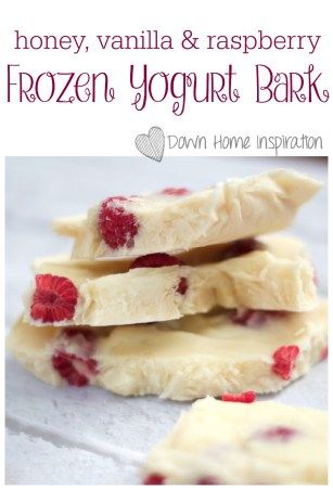 Raspberry Frozen Yogurt, Yoghurt Bark, Yogurt Bark Recipe, Bark Recipes, Frozen Yogurt Bark, Easy Cakes, Raspberry Yogurt, Toddler Recipes, Yogurt Bark