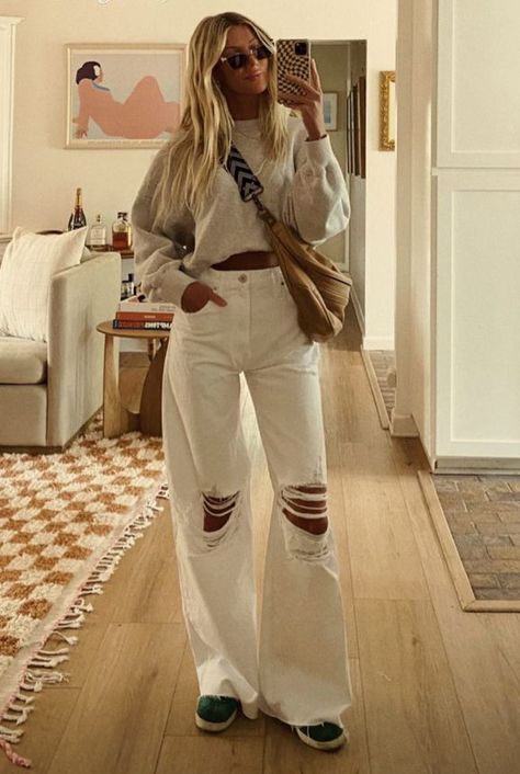 Cute But Comfortable Outfits, The Salty Blonde Outfits, Cold Summer Outfit Casual, The Salty Blonde Style, Denver Outfits Spring, Free People Outfits Bohemian, Free People Outfits Aesthetic, Cali Style Outfits, California Outfits Fall