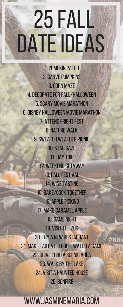 25 Fall Date Ideas #falldateideas #dateideas #falldate #datenight #fallactivities Date Ideas For Boyfriend, Fall Date Ideas, 365 Jar, Creative Date Night Ideas, Date Night Jar, Dream Dates, Romantic Date Night Ideas, Fall Dates, Creative Dates