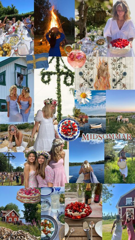 #midsommar #sommer #sweden #schweden #swedish #mitsommer #june #juni Party Wallpaper, Wallpaper Love, Swedish Girls, Hygge Lifestyle, Going Out Dresses, Green Grass, Bday Party, Flower Dresses, Summer Party