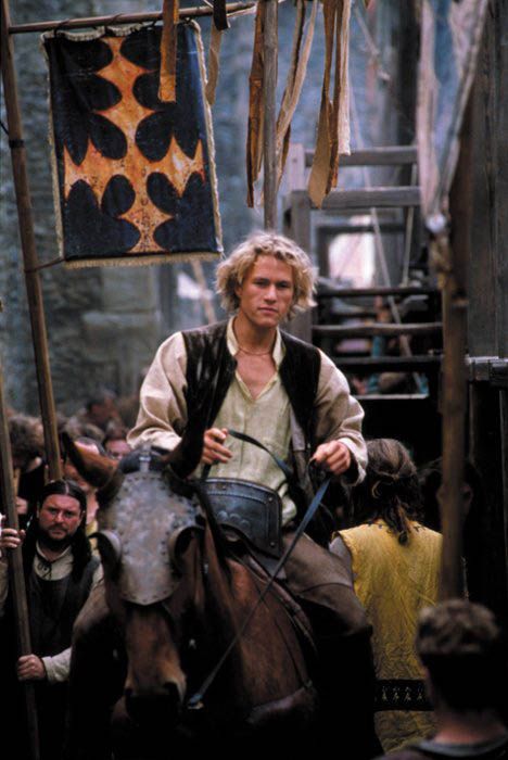 Knights Tale, A Knight's Tale, Heath Ledger, Actrices Hollywood, Great Films, Movie Costumes, Romance Movies, Story Inspiration, Medieval Fantasy