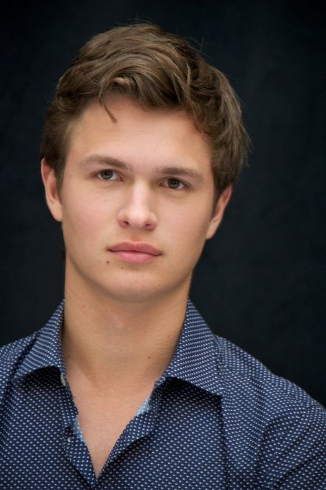 Pin for Later: 19 Hot Ansel Elgort Pictures That Will Make Your Heart Throb This Somehow Candid Press-Conference Shot Agustus Waters, Angel Elgort, Augustus Waters, Ansel Elgort, Heart Throb, Baby Driver, West Side Story, The Fault In Our Stars, Hot Actors