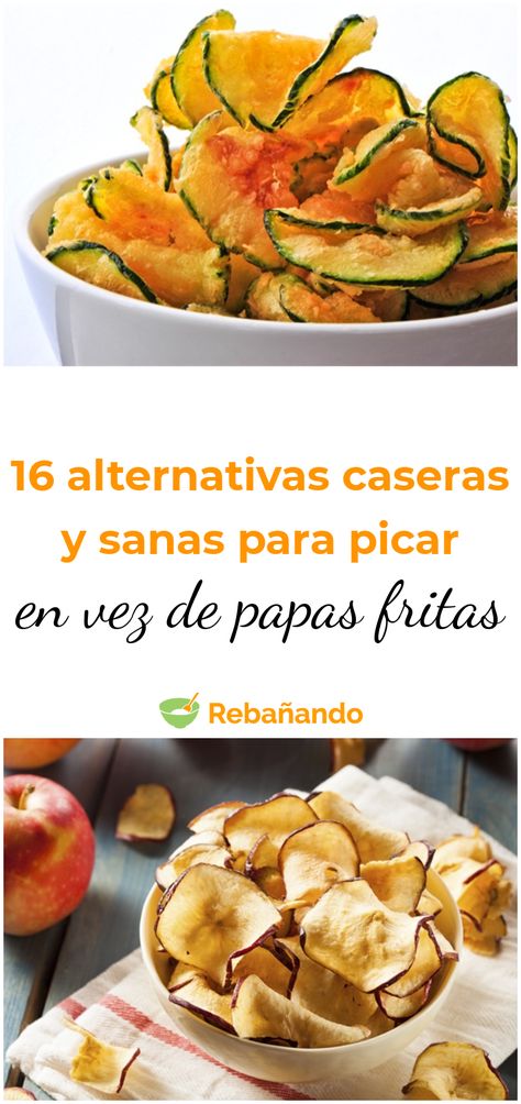 16 alternativas caseras y saludables para reemplazar las papitas fritas en el picoteo #snack #snacksaludable #chips #picoteosano Easy To Digest Foods, Carbohydrates Food, Cereal Recipes, Evening Meals, High Protein Recipes, Main Meals, Vegetable Dishes, Health Food, Meal Prep