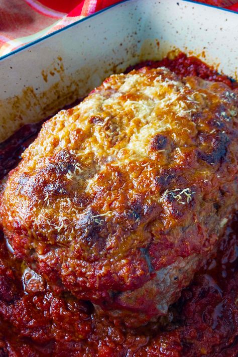 Meatloaf With Tomato Sauce, Easy Italian Meatloaf, Italian Style Meatloaf, Meatloaf Sauce, Heathy Snack, Italian Meatloaf, Good Meatloaf Recipe, No Cook, Best Meatloaf