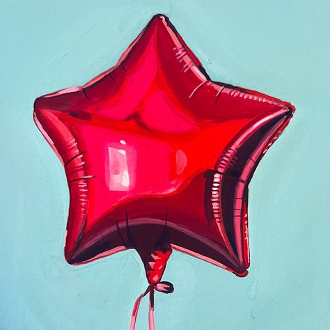 * SOLD * Red Balloon! Just posted in my online store (KateBirchArt.com) Link in bio! Gouache on paper Paper size 6x6 inches with small white border $115 *** please note for international orders a customs tax may be required upon delivery *** #gouachepainting #stilllifepainting #artistsoninstagram #painteveryday #colorfulart #gouache #dailypainting #dailyart #utahartist #makearteveryday #gouacheartist #art #painting #illustration #illustrationartist #artofinstagram Alai Ganuza, Pop Drawing, Box Illustration, Balloon Illustration, Balloon Painting, Red Balloon, Daily Painting, Still Life Art, Balloon Art