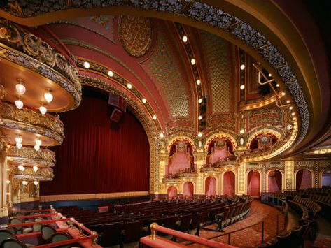 Cutler Majestic Theatre Theatre Academia, House Of Gold, Historic Theater, Emerson College, Majestic Theatre, Theatre Interior, Paramount Theater, Video Project, Historic Renovation