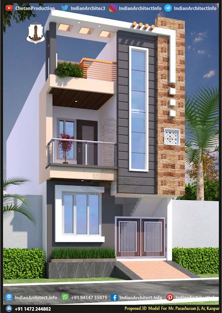 Exterior House Design Ideas, Modern House Front Elevation, House Front Elevation Design, House Front Elevation, Exterior House Design, Front Elevation Design, Building Front Designs, Modern Elevation, Kerala House