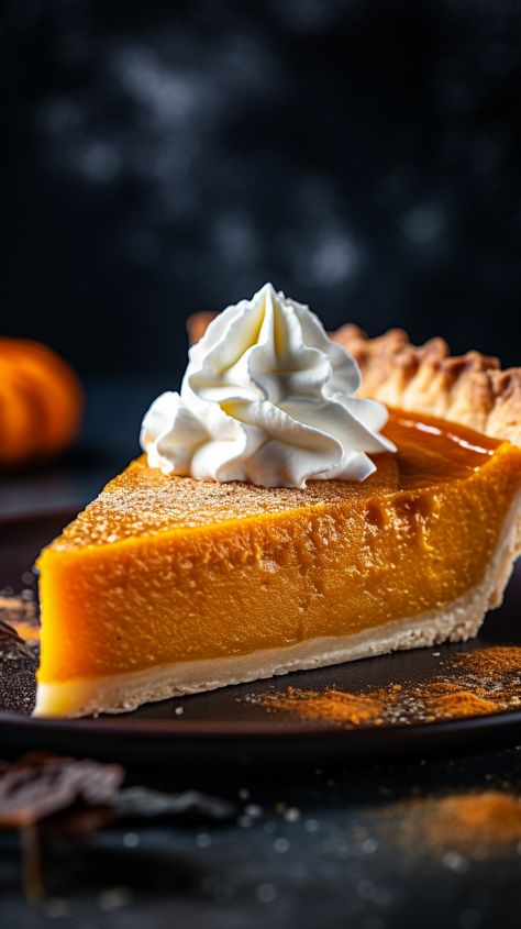 Pumpkin Pie Pictures, Pie Reference, Pumpkin Pie Photography, Cakes And Pies, Food Vibes, Pie Pumpkin, Thanksgiving Food Photography, Pie Food Photography, Pie Photography