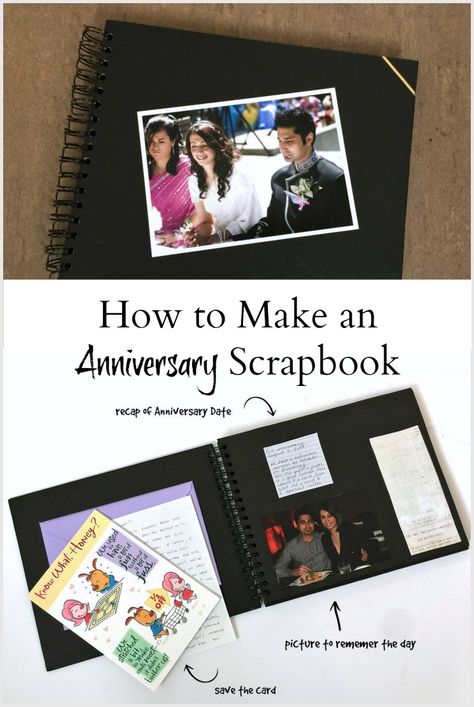 10 Year Anniversary Scrapbook Ideas, 25th Anniversary Scrapbook Ideas, Scrapbook Ideas For Wedding, Wedding Anniversary Scrapbook Ideas, Relationship Scrapbook Ideas, Ideas For Wedding Anniversary, Romantic Anniversary Ideas, Anniversary Dinner Ideas, Memory Book Diy