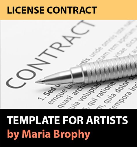 License Contract Template for Artists by Maria Brophy Paying Off Mortgage Faster, Tax Lawyer, Estate Lawyer, Mortgage Loan Officer, Contract Management, Chicago Real Estate, Business Law, Mortgage Payment, Contract Template