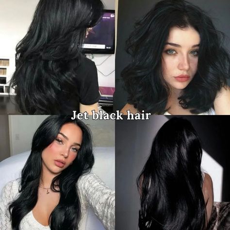 Different Types Of Black Hair, Types Of Black Hair, Helloween Wallpaper, Jet Black Hair, Editing Tricks, Hair Brunette, Bath And Body Works Perfume, Body Figure, Feminine Women