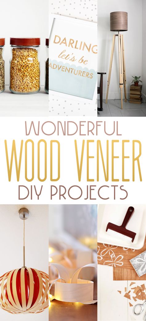 Wonderful Wood Veneer DIY Projects - The Cottage Market Wood Veneer Crafts Ideas, Cricut Veneer Projects, Diy Wood Rounds Projects, Veneer Designs Ideas, Diy Wood Signs With Router, Cricut Wood Veneer Projects, Veneer Crafts, Wood Veneer Projects, How To Apply Wood Veneer