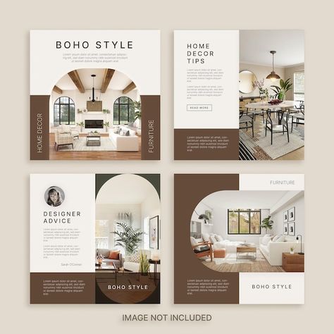 Interior Design Social Media Post Ideas, Architecture Instagram Layout, Interior Design Advertising Poster, Interior Instagram Post, Architecture Social Media, Mailchimp Design, Home Design Architecture, Minimalist Home Design, Interior Design Portfolio Layout