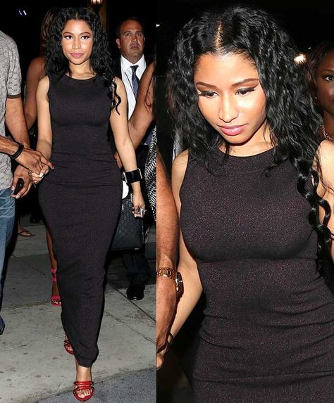 Nicki Minaj Body, Rihanna 2000's, Female Hip Hop Artists, Nicki Minaj Lyrics, Nicki Minaj Outfits, Best Rapper Ever, Black Dress Style, Stella Luna, Nicki Minaj Photos