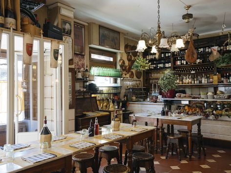 The 23 Best Restaurants In Florence 2024 - The Infatuation French Restaurant Interior, Spanish Wine Bar, Italian Restaurant Decor, Florence Restaurants, Cozy Restaurant, Spanish Wine, French Restaurants, Local Restaurant, Restaurant Interior