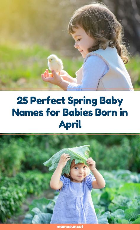 25 Perfect Spring Baby Names for Babies Born in April Are you looking for spring baby names that offer freshness and brightness? We have collected our favorite appellations to help name your April baby. 1 Name Of Baby Boy, April Name, Names For Babies, April Baby, Baby Name Generator, Japanese Baby, Girl Names With Meaning