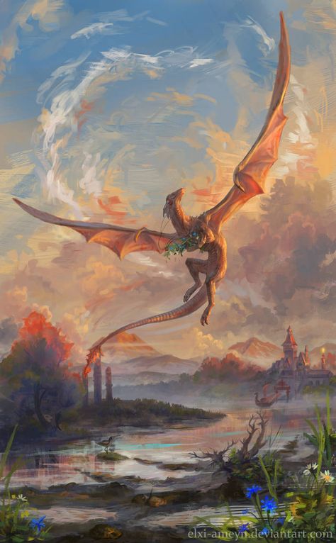 A Dragon, The Sky, Fan