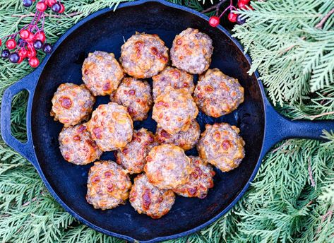 Bisquick Sausage Balls, Deer Sausage, Bisquick Sausage, Backstrap Recipes, Sausage Balls Bisquick, Sausage Cheese Balls, Venison Sausage, Types Of Sausage, Sausage Balls Recipe