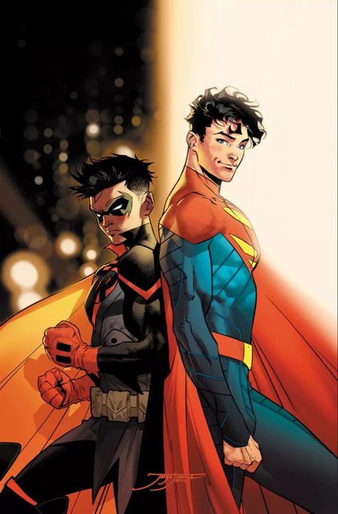 Art Dc Comics, Super Sons, Jon Kent, Superman Family, Comic Book Art Style, Dc Art, Dc Comics Heroes, Univers Dc, Batman Comic Art