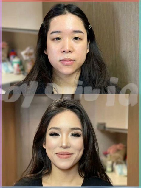 Before After Glow Up, Before And After Glow Up, Glow Up Transformation Before And After, Glow Ups Before And After, Glow Up Before And After, Before And After Makeup Transformation, Mystical Makeup, Flawless Makeup Tutorial, Slim Your Face