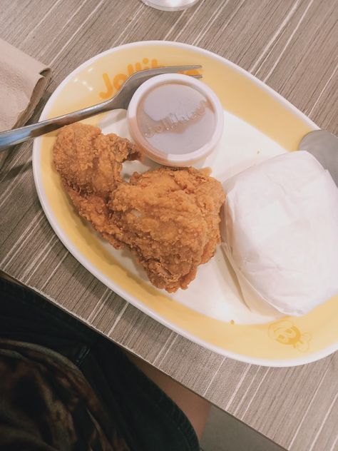 Chicken joy Jollibee Chicken Joy, Jollibee Chicken, Chicken Joy, Food Cravings, Rice, Ice Cream, Chicken, Quick Saves