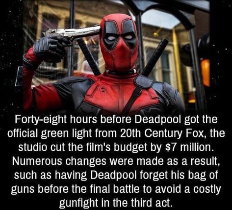 Deadpool Facts, Unbelievable Facts, Movie Facts, Forget Him, Real Facts, Marvel Stuff, 20th Century Fox, Nerd Stuff, Ryan Reynolds