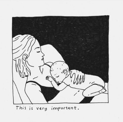 Parenting Comics, Mother Art, Baby Tattoos, Baby Crying, Happy Mom, Mommy Life, Baby Brother, New Mothers, Art Challenge